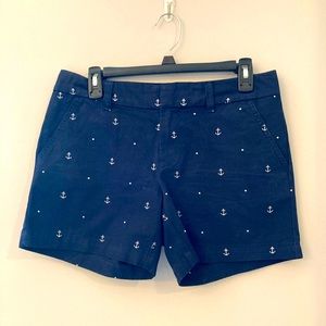 Polo, shorts, size 4, navy